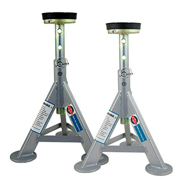 Pack of 2 ESCO 10498 Jack Stand 3 Ton Capacity 